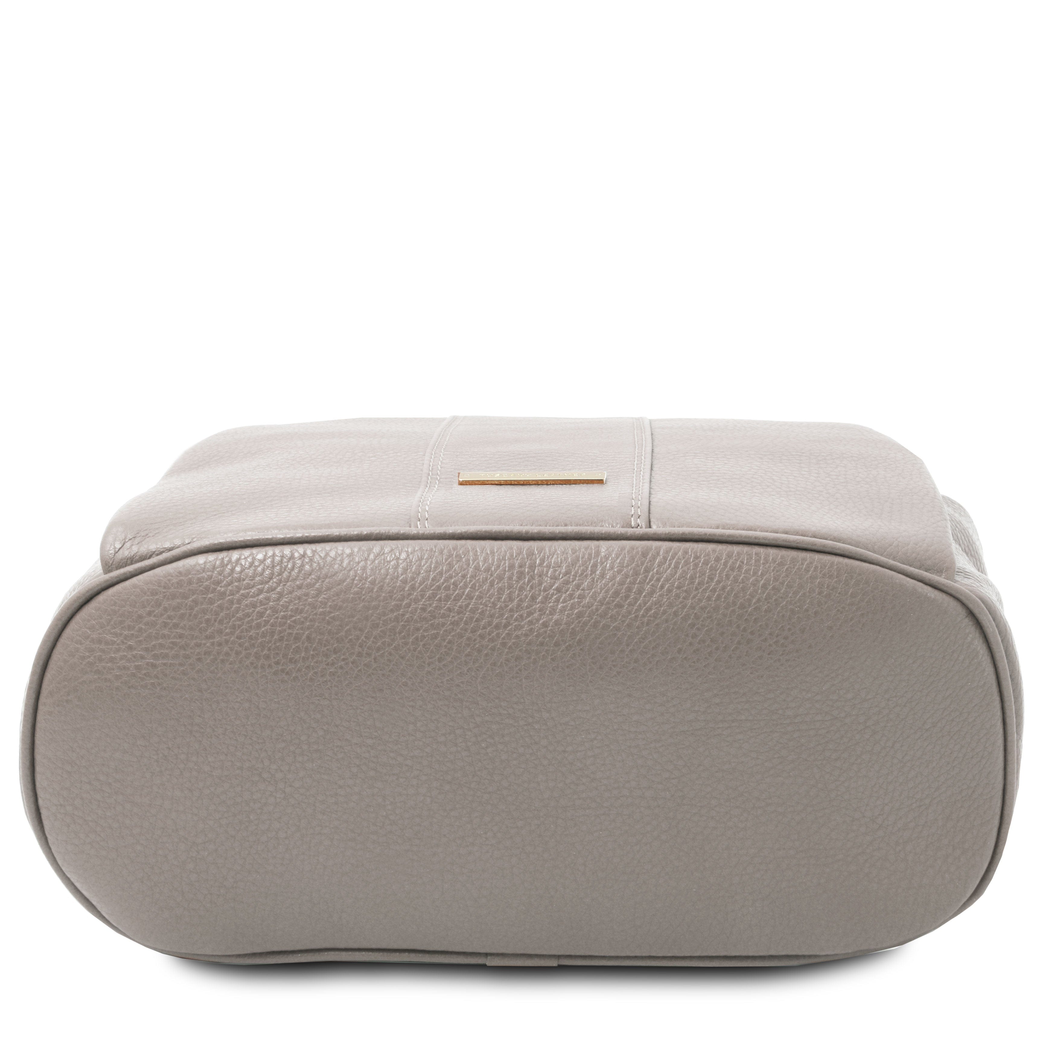 TL Bag - Soft leather backpack - convertible 2-in-1 backpack shoulder bag | TL142138