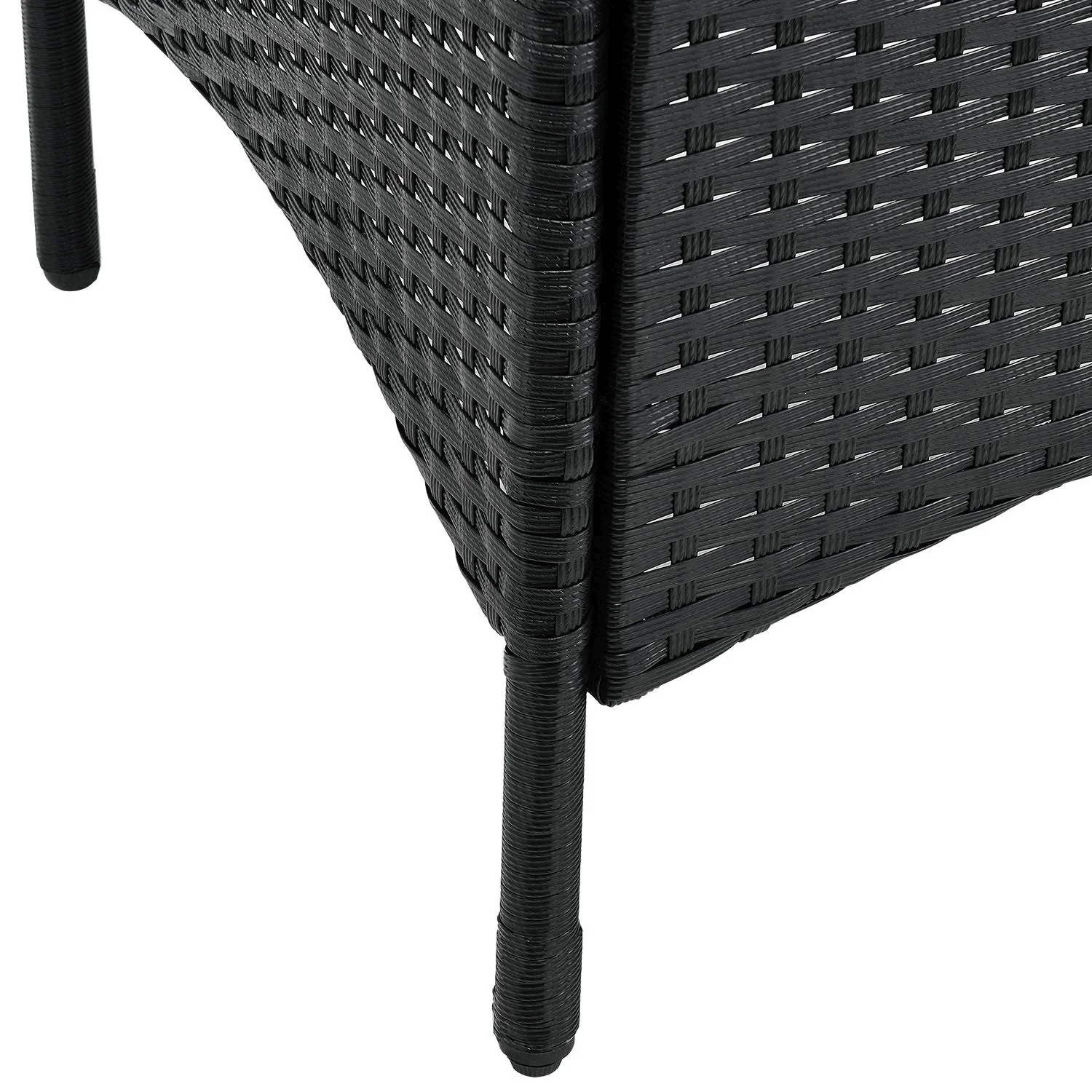 Salon de balcon Bayamo 2025 en résine tressée