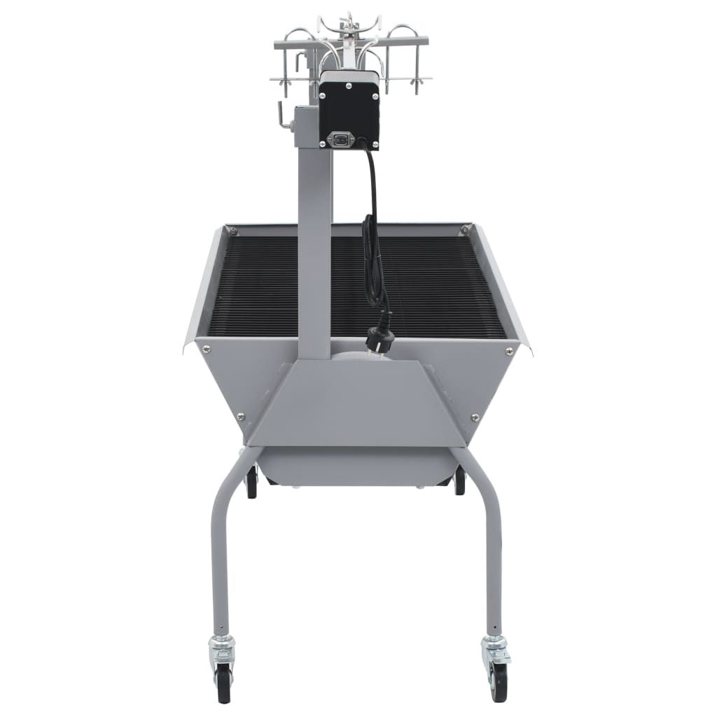 Barbecue Vidaxl avec rôtissoire et moteur électrique