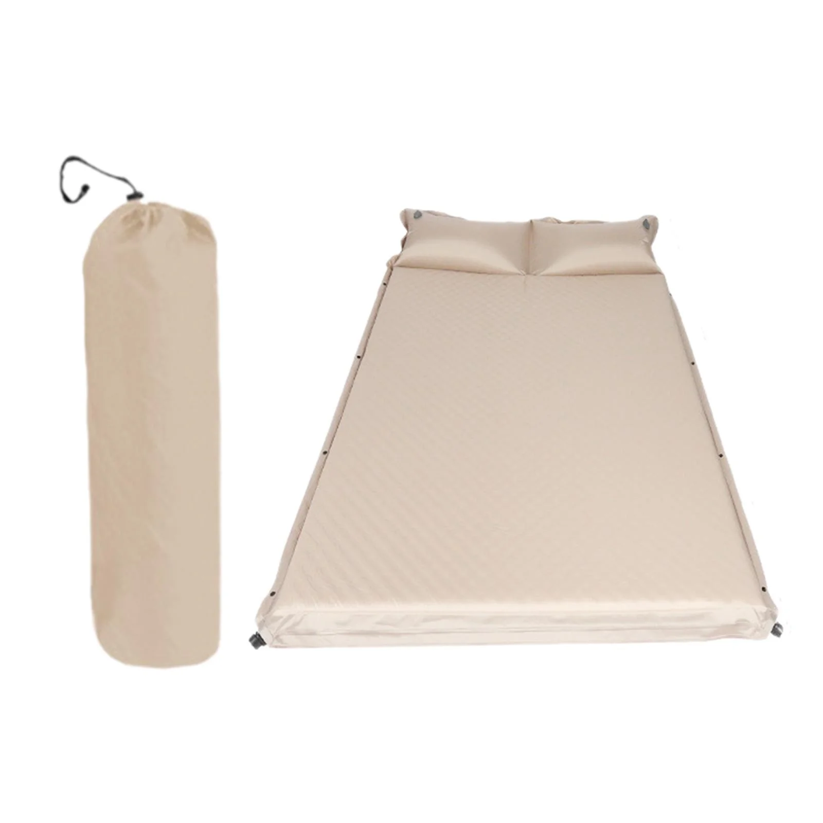 2025 Simhoa Automatisk Oppustelig Campingmadras. Sovemadras med indbygget pumpe. Kompakt selvoppustelig madras til vandreture, picnic, rejser, dobbeltseng.