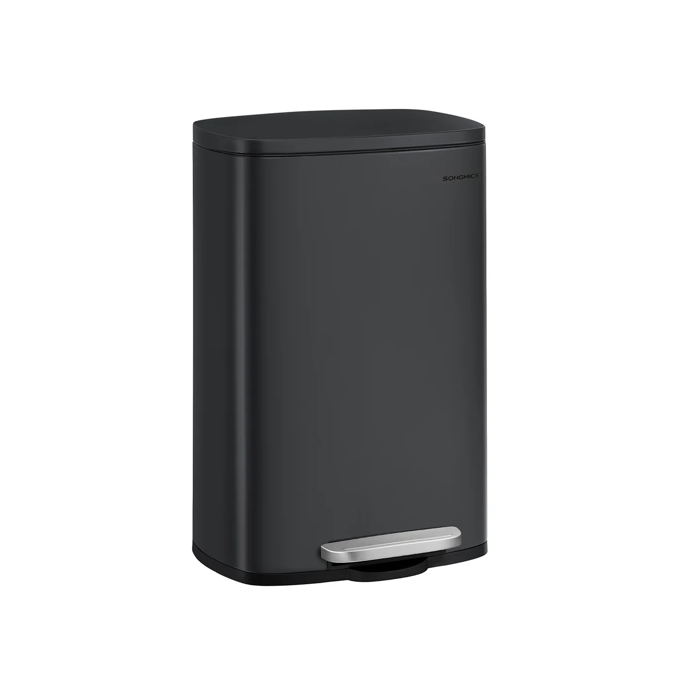 Küchenmülleimer mit Soft-Close-Pedal, Edelstahl-Inneneimer