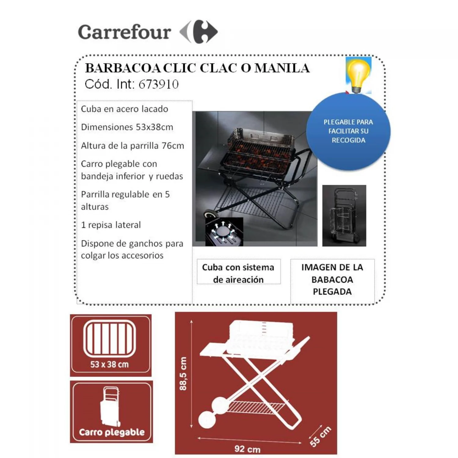 Click Clack Klappgrill