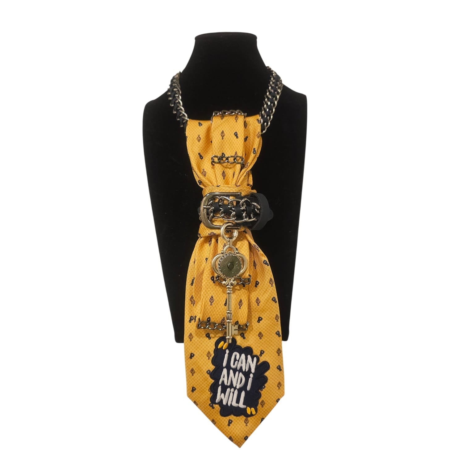 I can and I will 4-in-1 Jeweled Tie