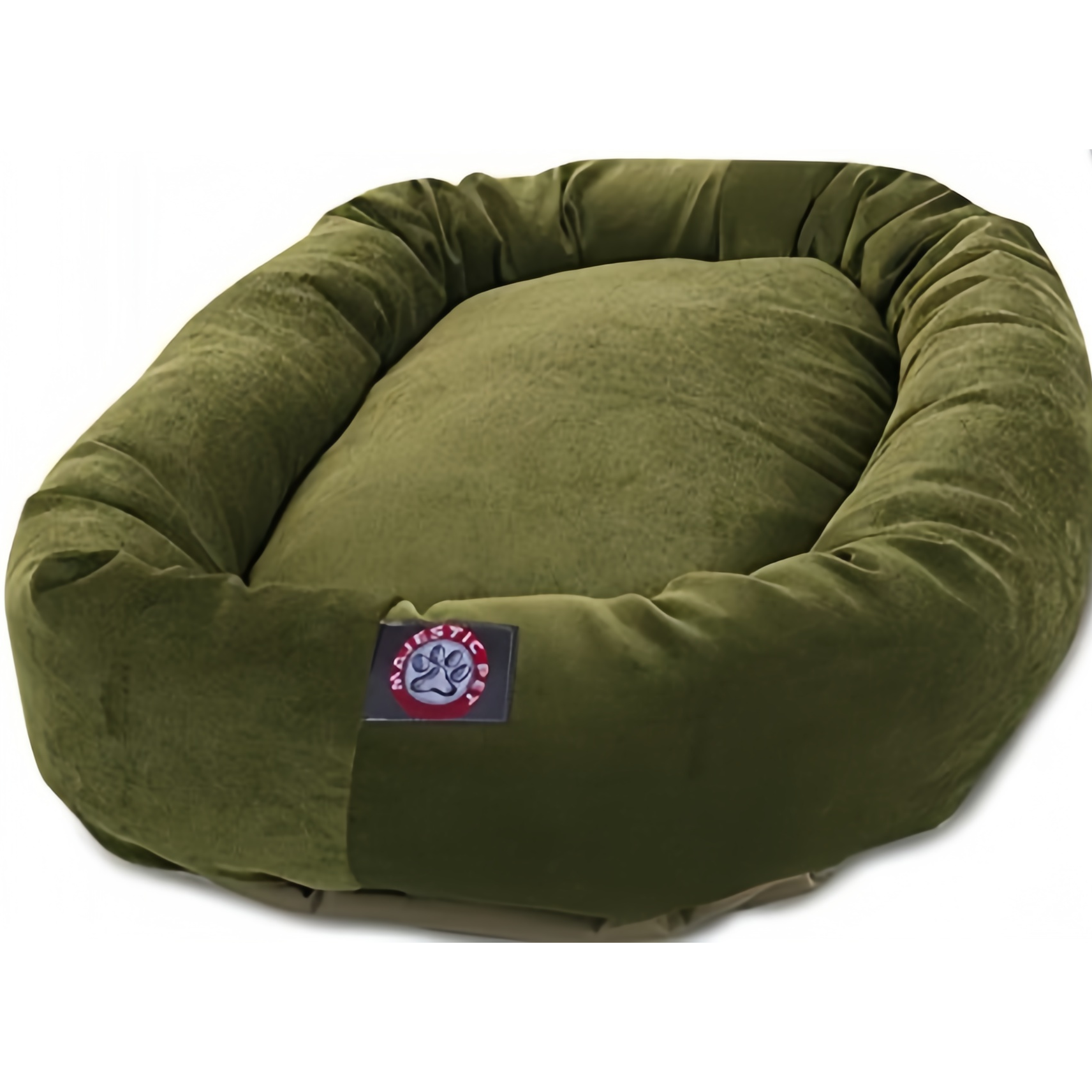 Majestic Pet Villa Bagel Hundeseng | Beroligende donutformet seng, flere størrelser og farver