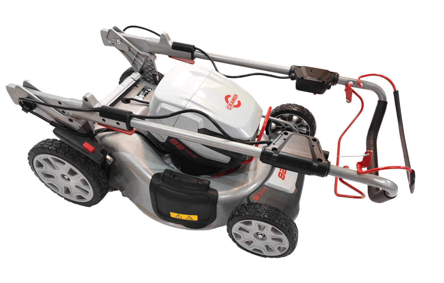 Cramer 82LM51SX Akku-Rasenmäher (Modelljahr 2025) – 51 cm Schnittbreite. Radantrieb. Inklusive 82-V-3-Ah-Akku.
