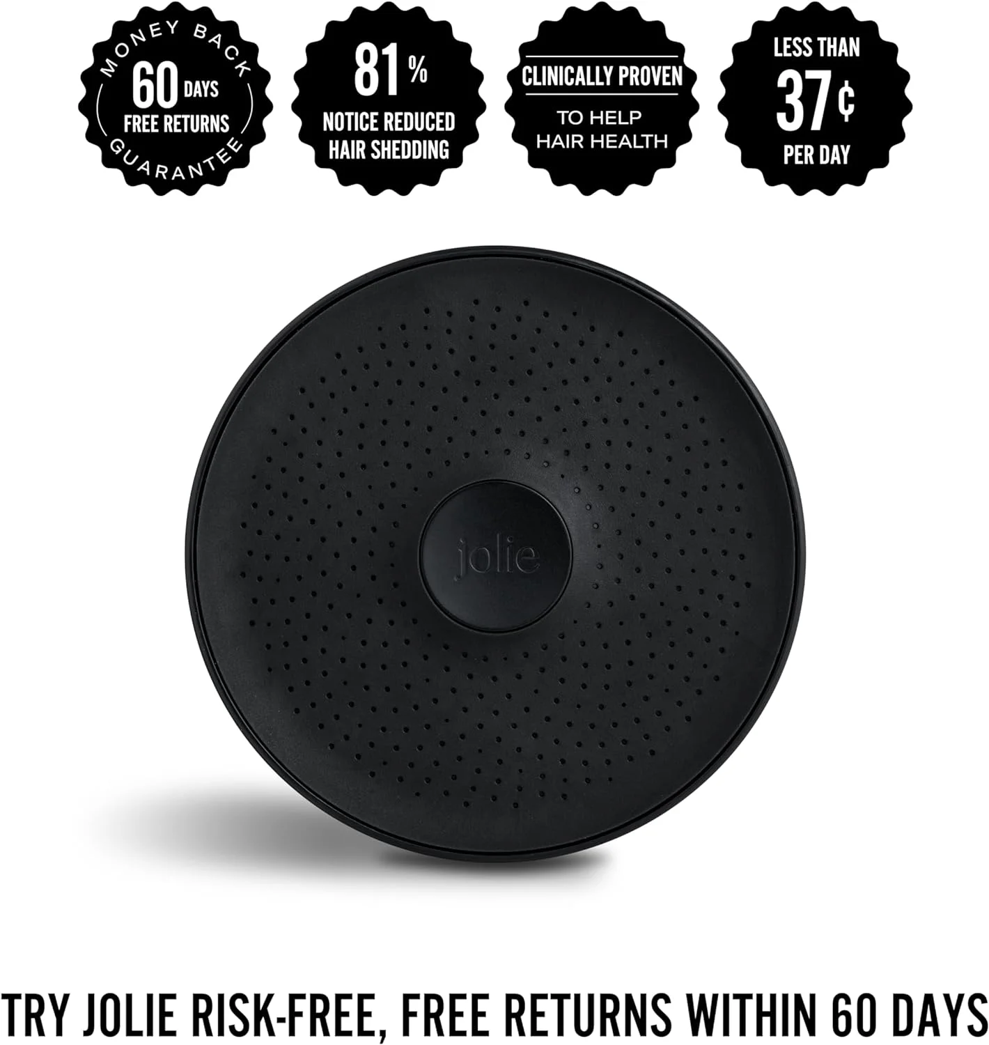 Jolie Skin Co Filterbruserhoved - Jet Black