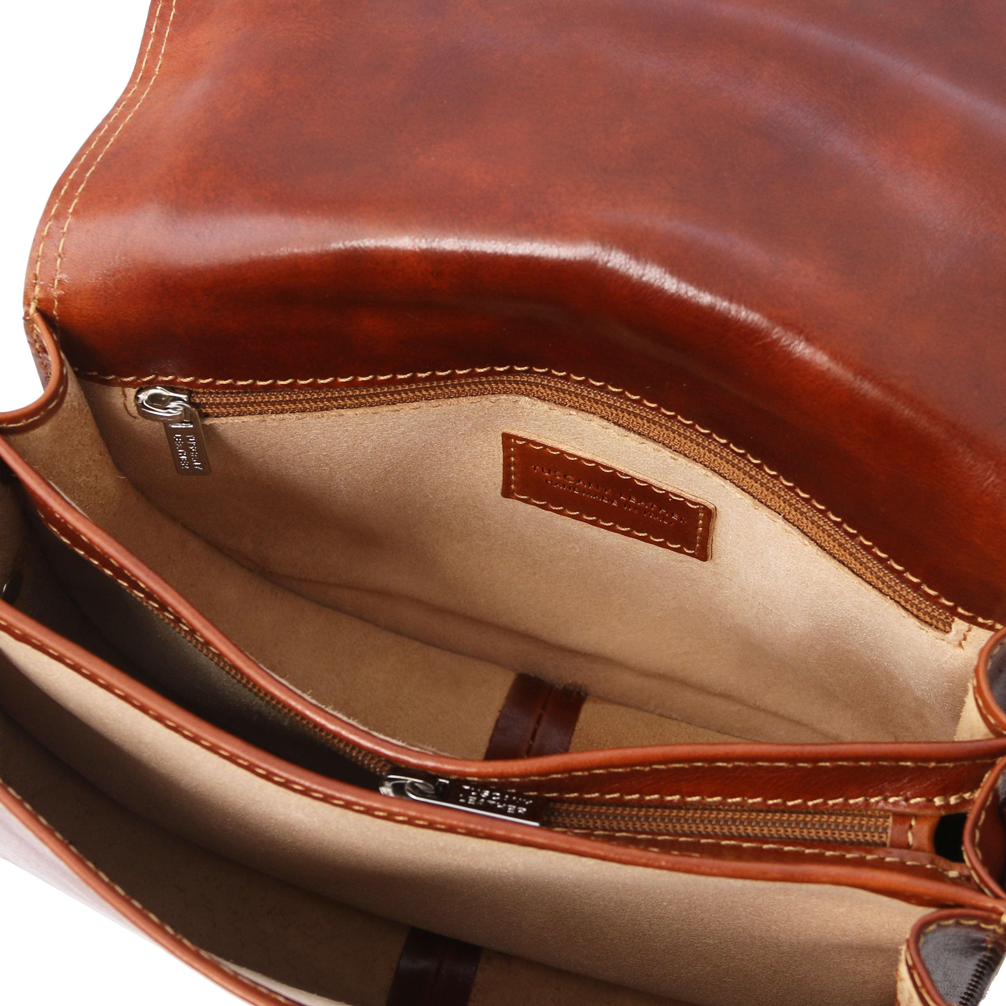 Isabella - leather saddle bag | TL9031