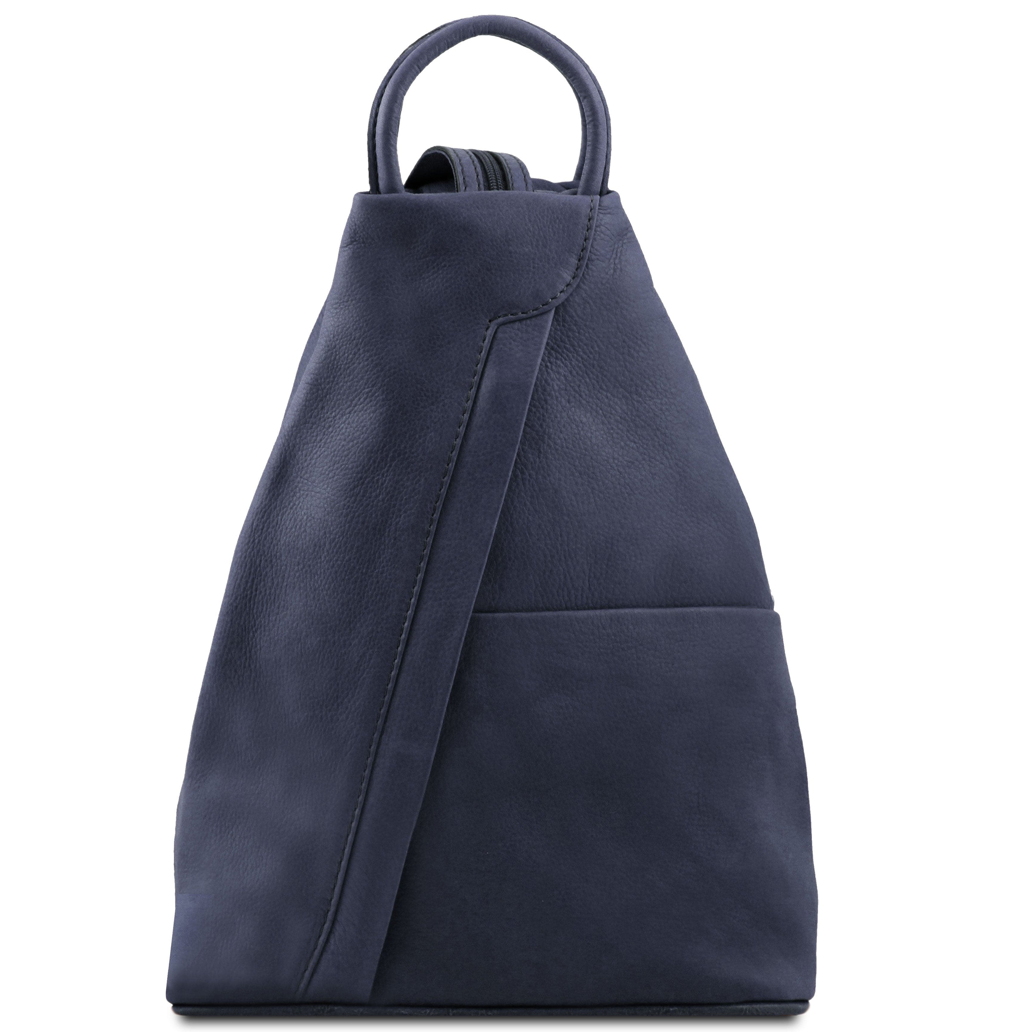 Shanghai - Italian leather backpack - full-grain leather | TL140963