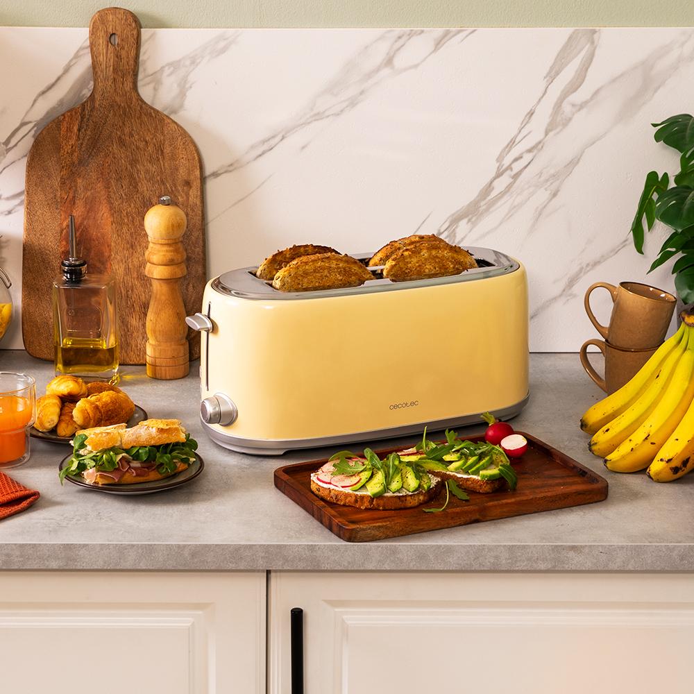 Toast&Taste 1600 Retro Dobbelt Beige