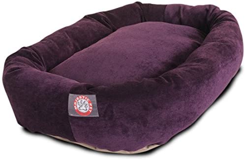 Majestic Pet Villa Bagel Hundeseng | Beroligende donutformet seng, flere størrelser og farver