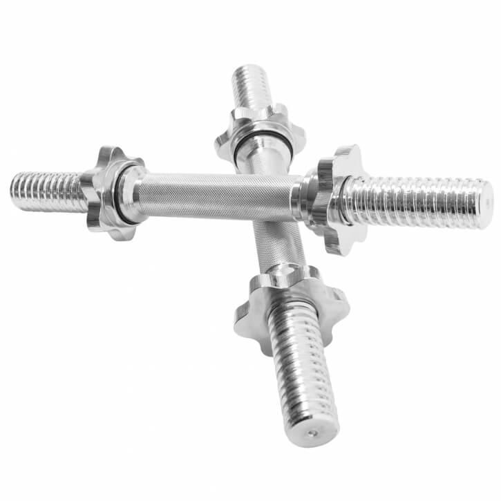 2025 Støbejerns håndvægtsæt 30 kg sølv