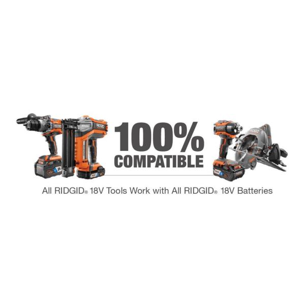 RIDGID 2025 Akku-Bohrhammer, bürstenlos, 18 Volt, OCTANE SDS-Plus, 1 Zoll (nur Gerät) R86711B