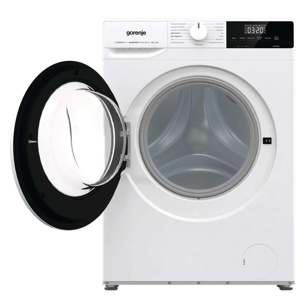 Gorenje W3D2A854ADPS/DE Waschtrockner, Baujahr 2025, 8/5 kg, 1400 U/min, mit Dampffunktion
