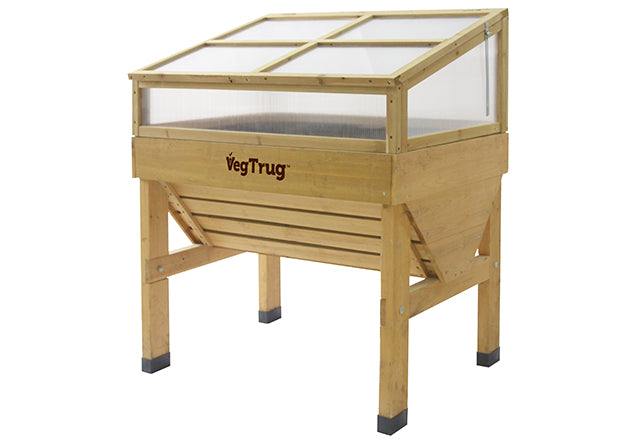 Hochbeet für den Außenbereich – Stadtgarten aus Holz, 70 x 24 x 29 Zoll (ca. 178 x 61 x 74 cm) hoch