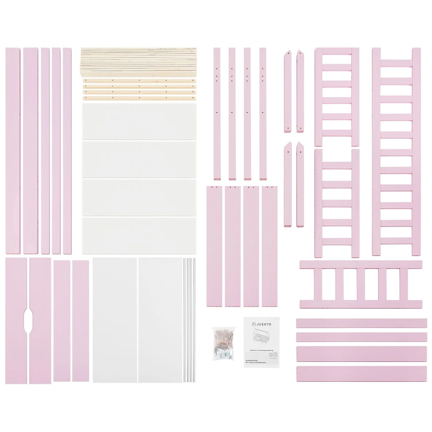 Lit enfant Marli 2025, 80 x 160 cm, avec tiroirs de rangement