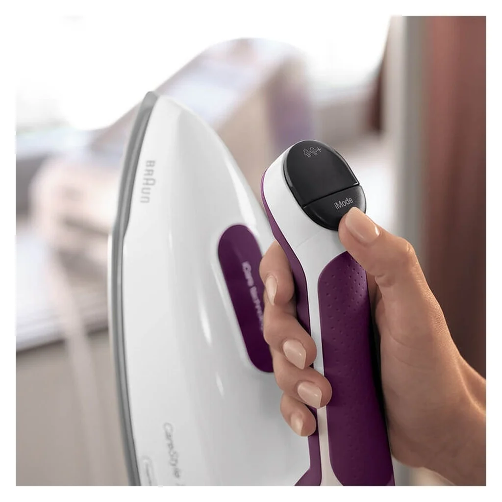Braun CareStyle 7 IS 7266 VI 2700 W Dampfbügelstation mit EloxalPlus Violett Bügelsohle (Modelljahr 2025)