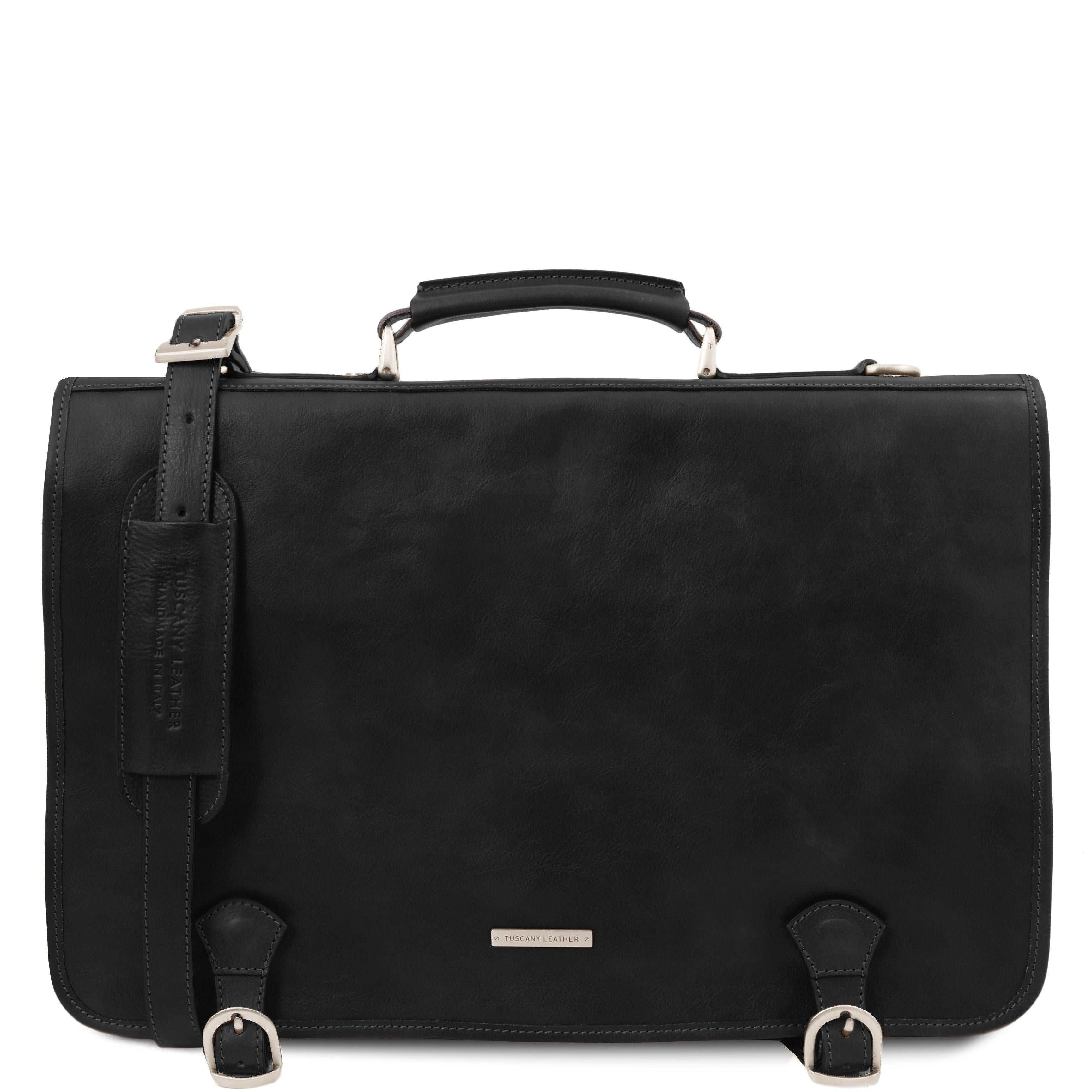 Ancona - Leather messenger bag | TL142073