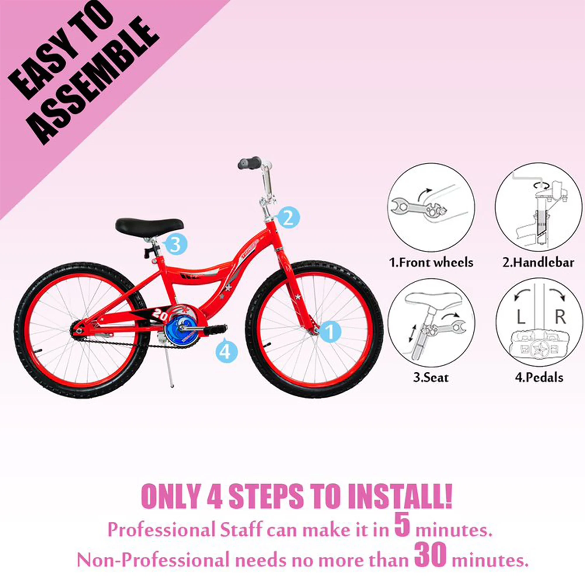 BMX freestyle TRACER Logan 20