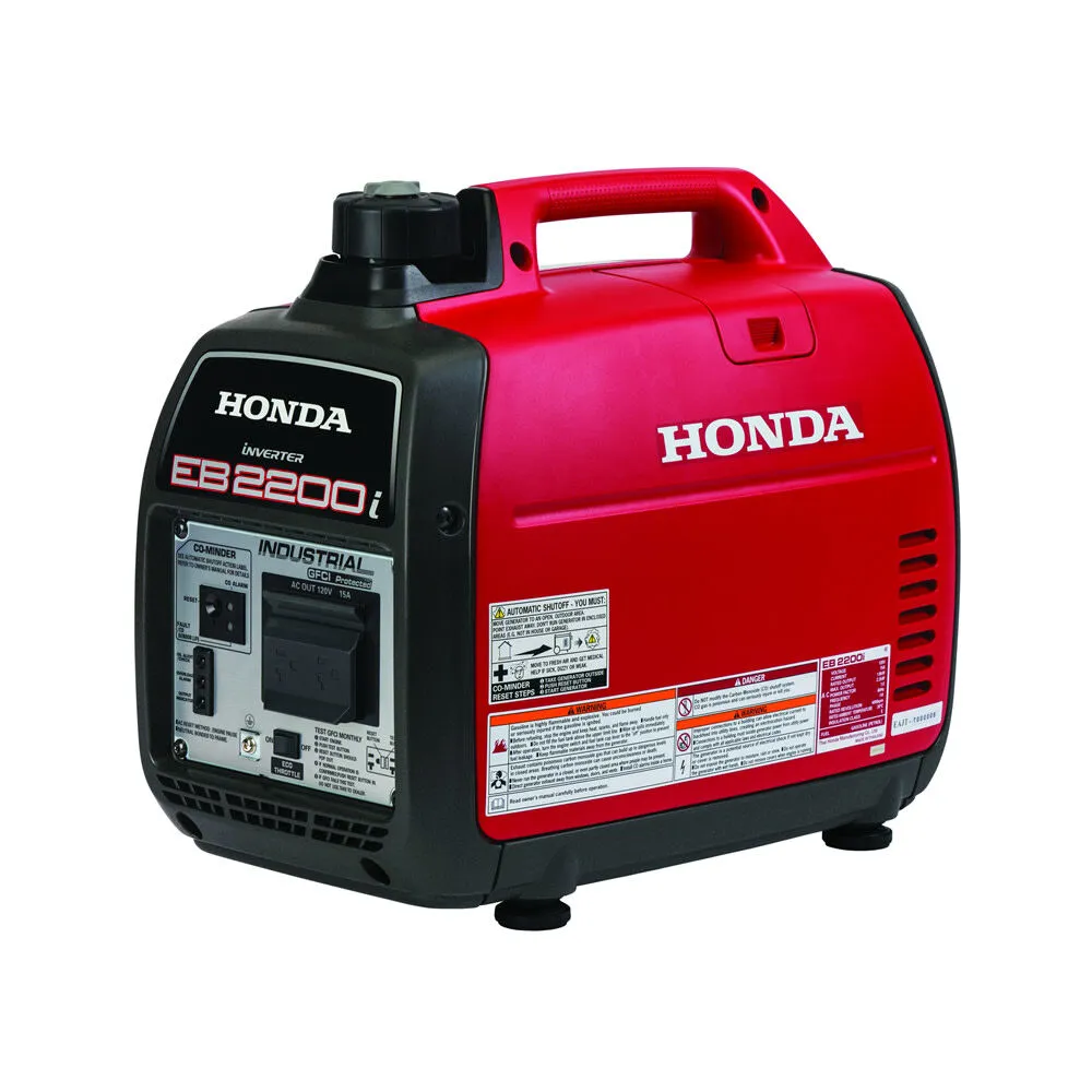 Générateur industriel à essence Honda EB2200ITAN 121 cm³ 2200 W avec indicateur de CO₂ (2025)