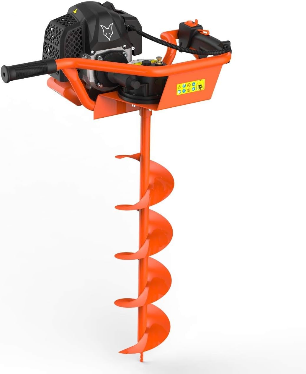 FUXTEC FX-EB152-3HP 52CC Benzin-Bohrmaschine mit 3 Bohrern 100/150/200 mm