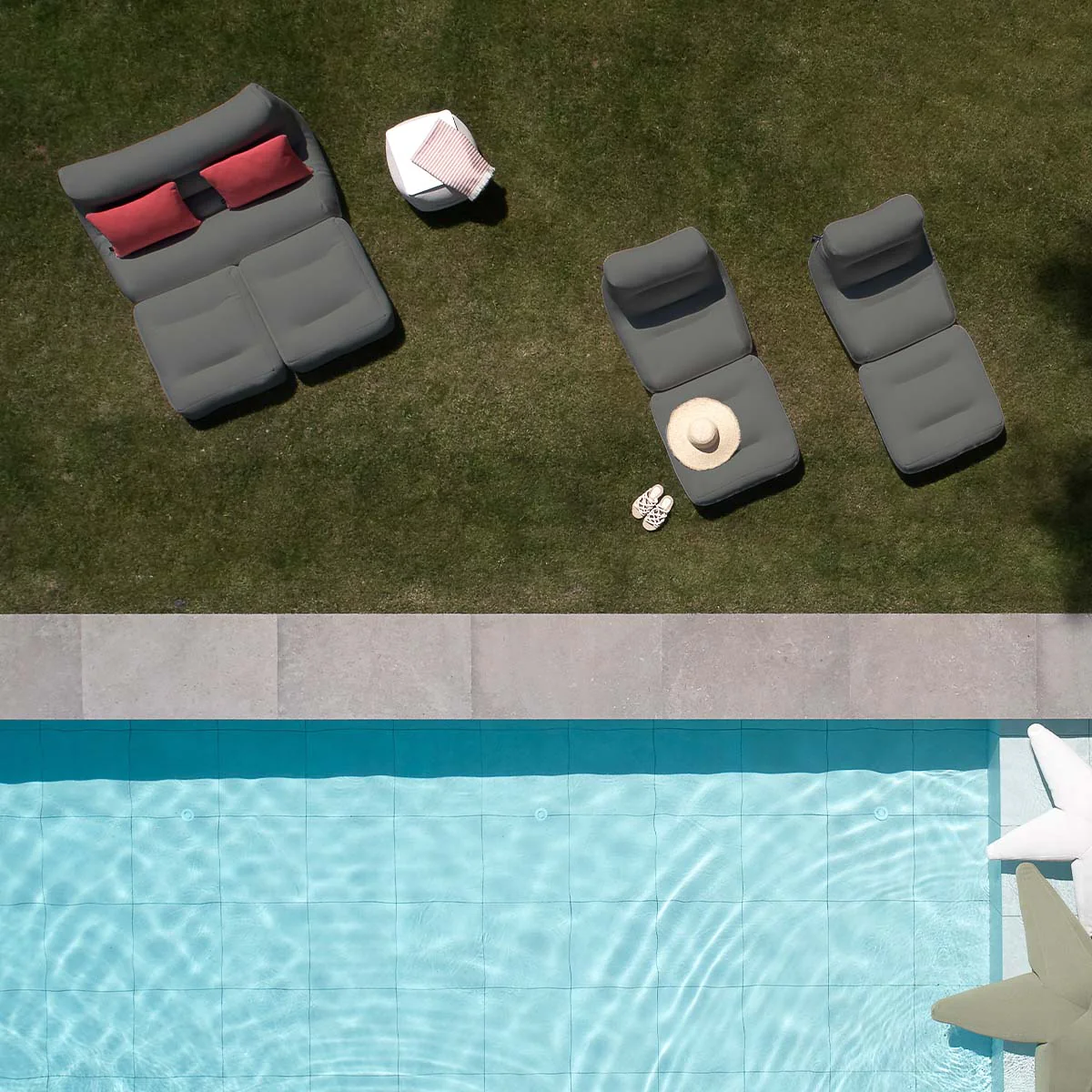 Schwimmender Sitzplatz SIT POOL