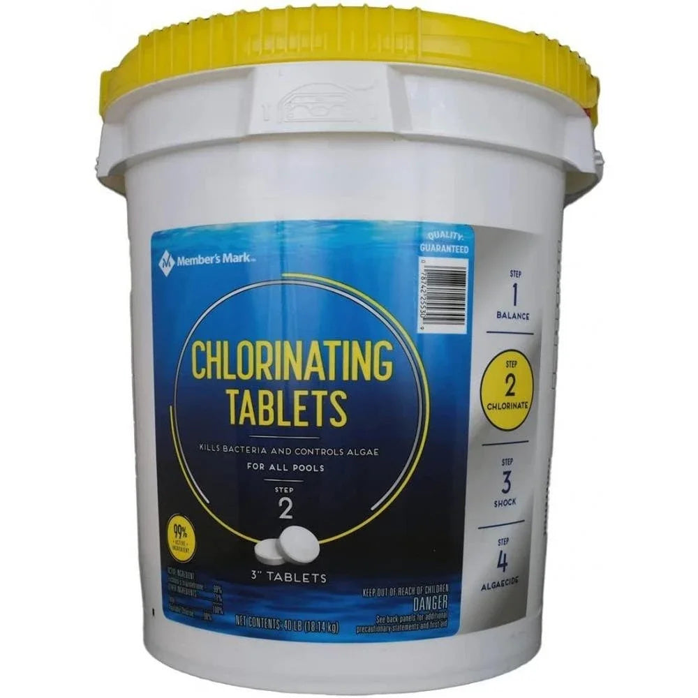 Member’s Mark Chlortabletten 40LB 3" Tabletten