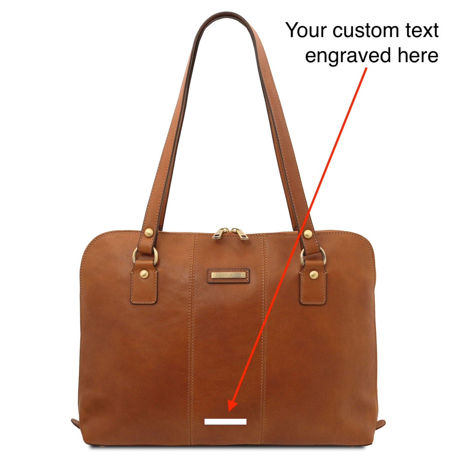 Ravenna - Exclusive Women's Leather Business Bag in Matte Leather | TL142426