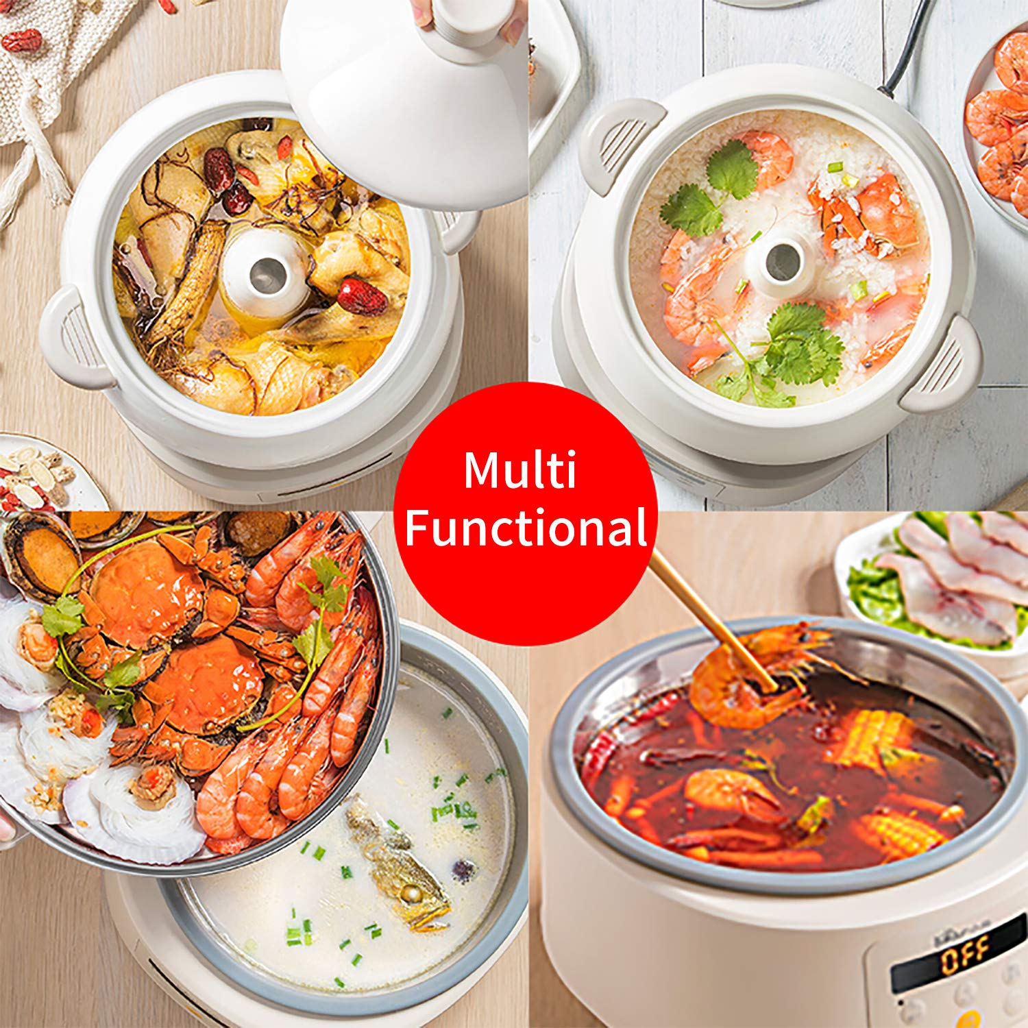 Bar électrique multifonction en céramique DQG A30C1 2025