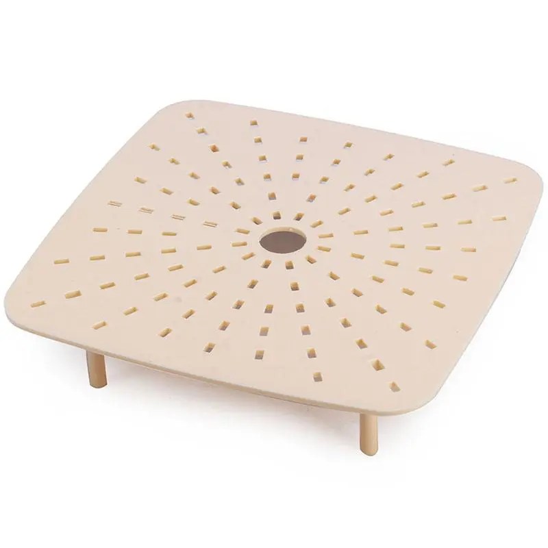 Kompostbehälter aus Kunststoff mit großem Fassungsvermögen für die Küchenarbeitsplatte (12 Liter)