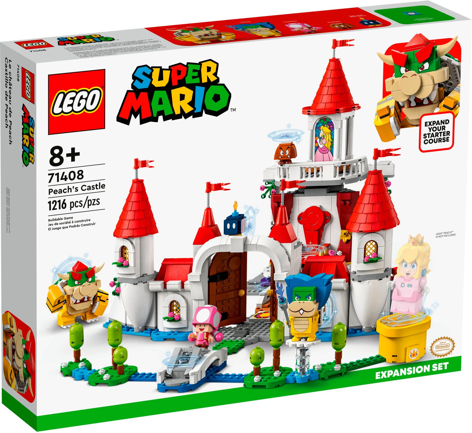 LEGO Super Mario Peachs Schloss Erweiterungsset 71408