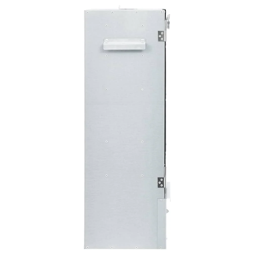 Smoker 2025 mit 1 kg Holzspänen. 44,5 x 29 x 83 cm. Silberverzinkter Stahl.