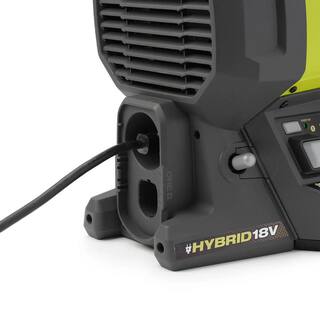2025 RYOBI ONE+ 18V batteridrevet propangas-hybridvarmer (kun værktøj)