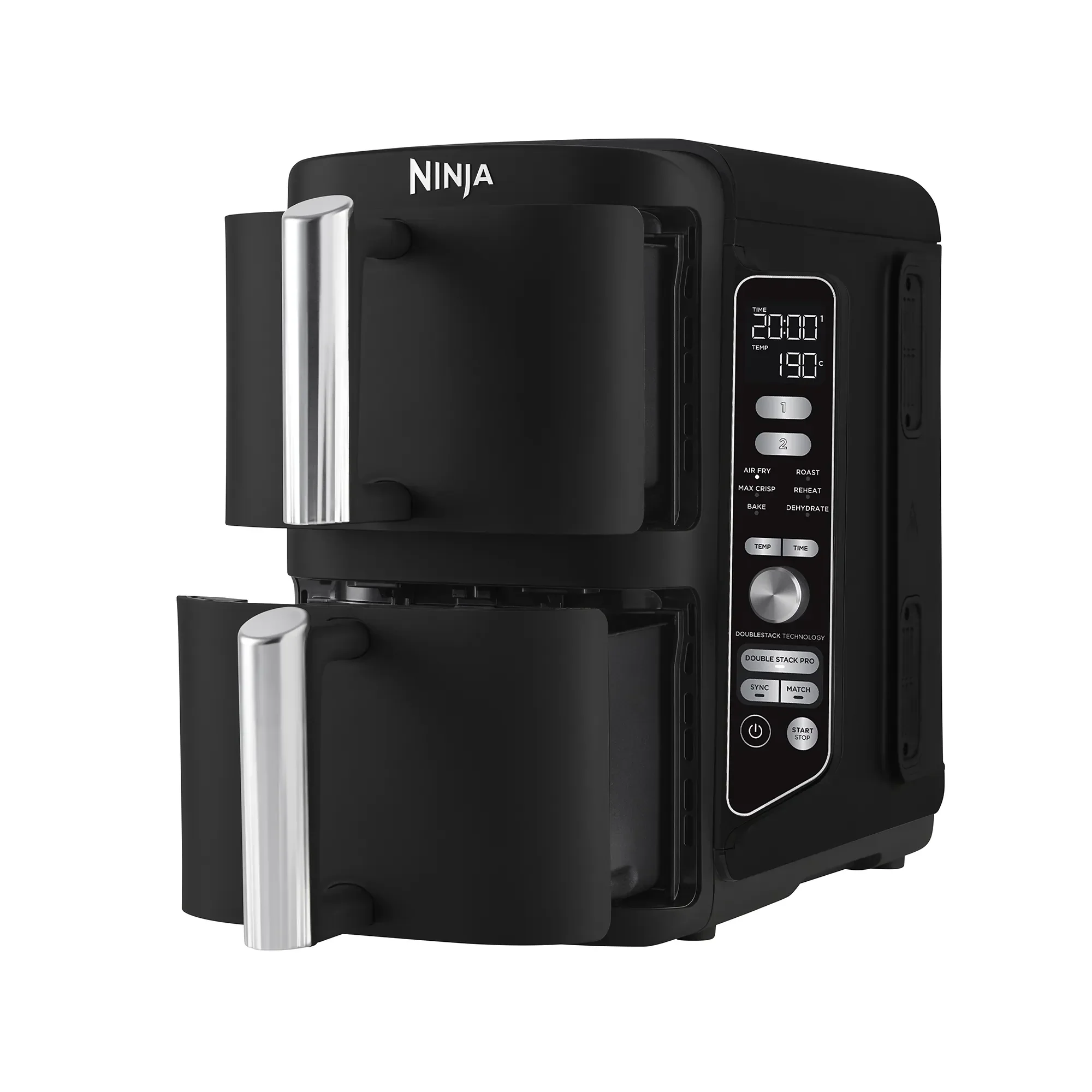 2025 Ninja DoubleStack™ XXXL 9,5L airfryer med 2 skuffer