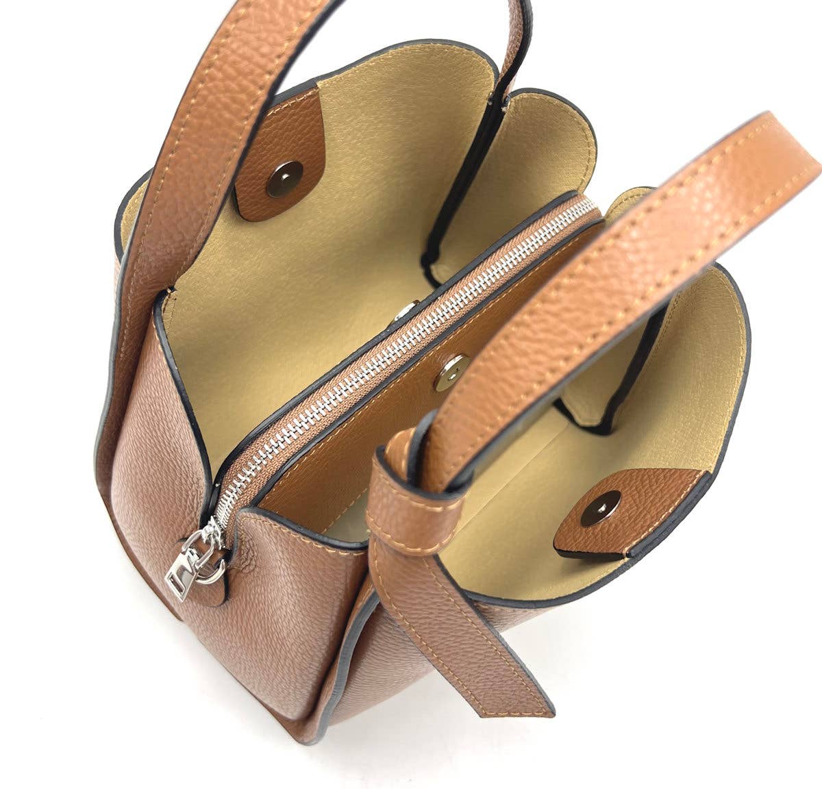 Pienza - Italian Leather Tote Handbag