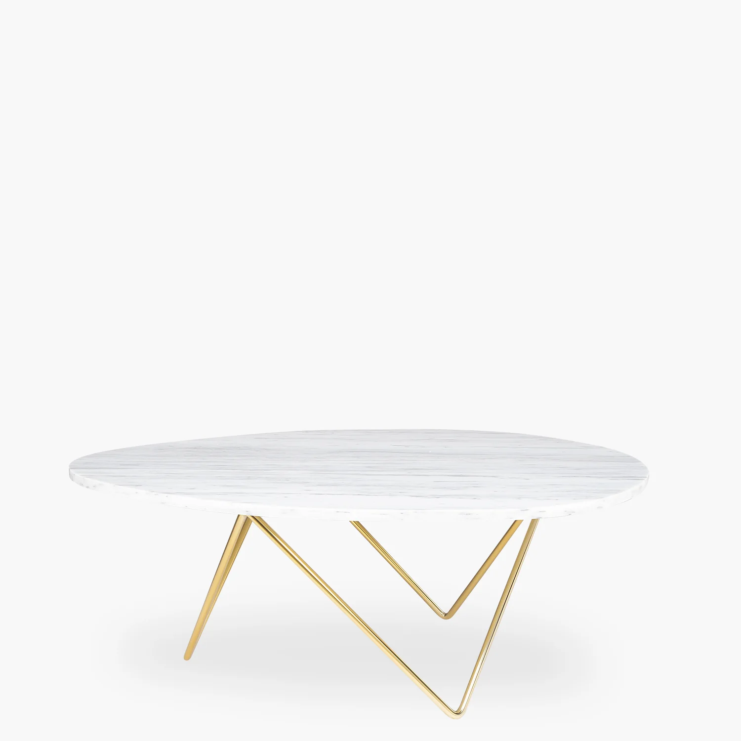 Table basse Louis Retro en marbre