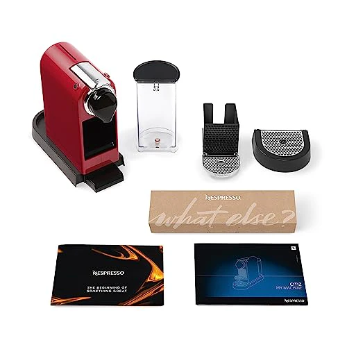 Machine à café à capsules Krups Nespresso Pixie (nouveau design 2025) | Espresso et Lungo | Style industriel | Faible consommation d'énergie | Arrêt automatique | Plateau réglable | Capsules recyclables | Modèle XN306T