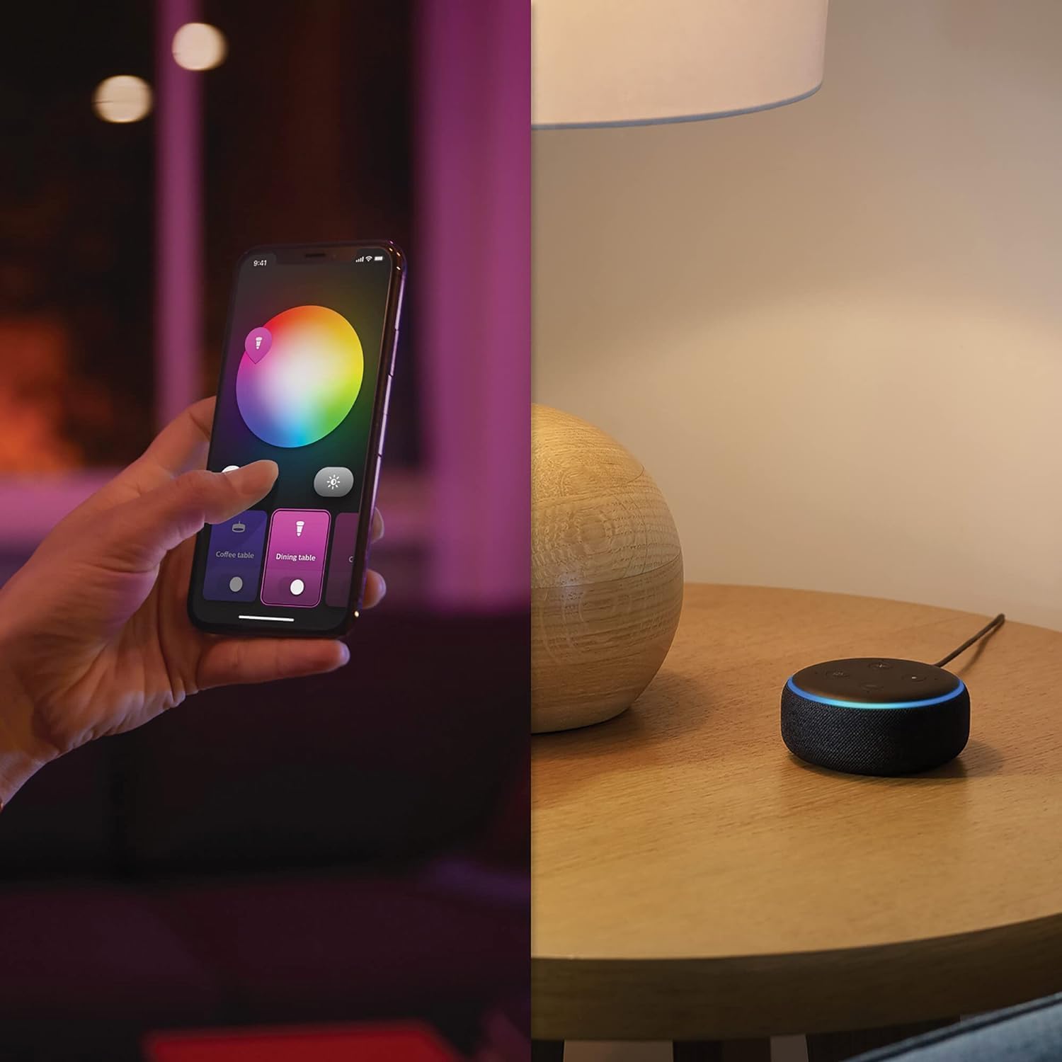 Philips Hue Infuse Smart LED-Deckenleuchte 33 W – 2100 Lumen, Weiß, kompatibel mit Alexa und Google Home, Durchmesser 38 cm