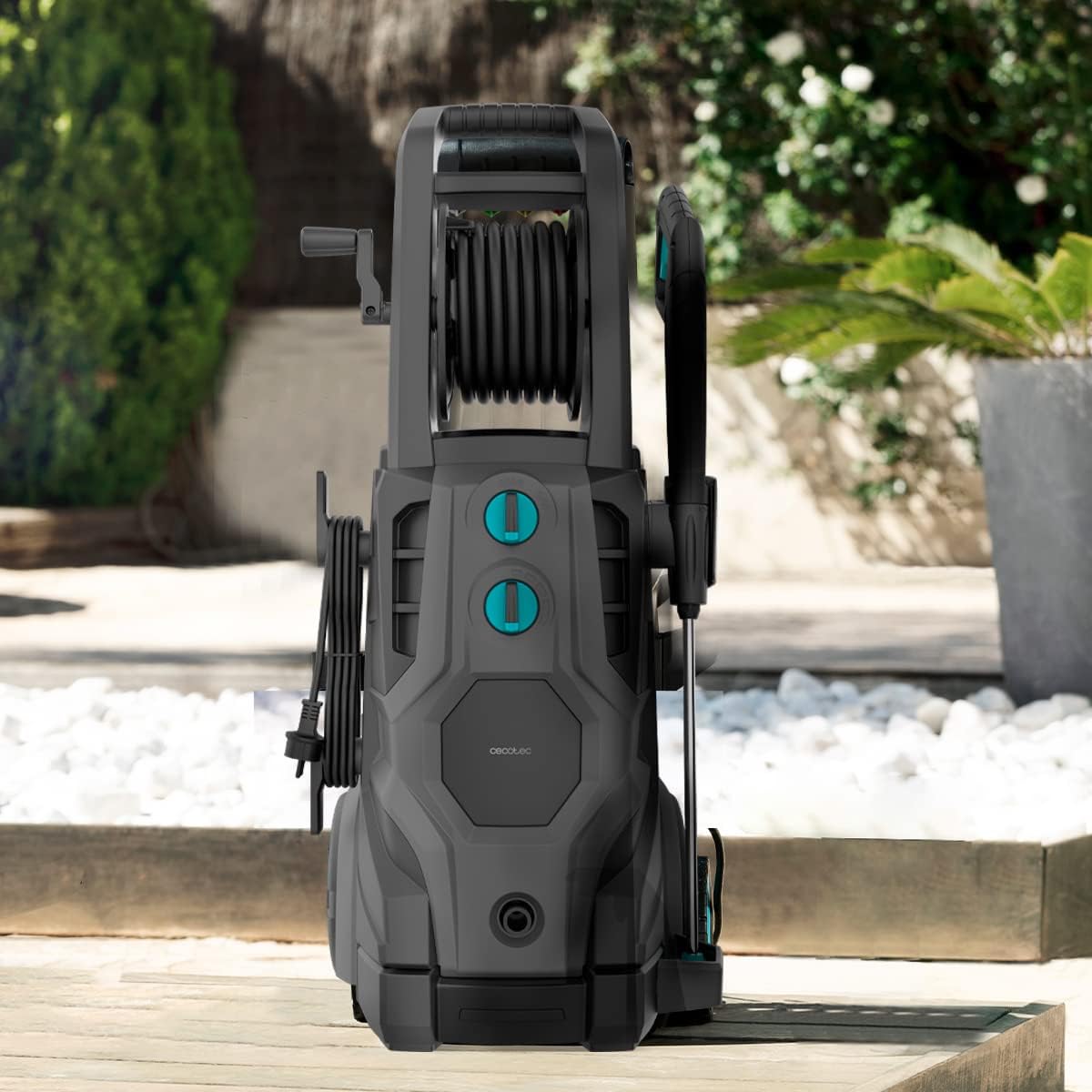 Cecotec HydroBoost 2400 AdvanceClean højtryksrenser. 2400W, Hjem, Have eller Bil, Flowhastighed på 480l/t, 180 trykbarer, Aluminiumpumpe, Aktionsradius 14 m