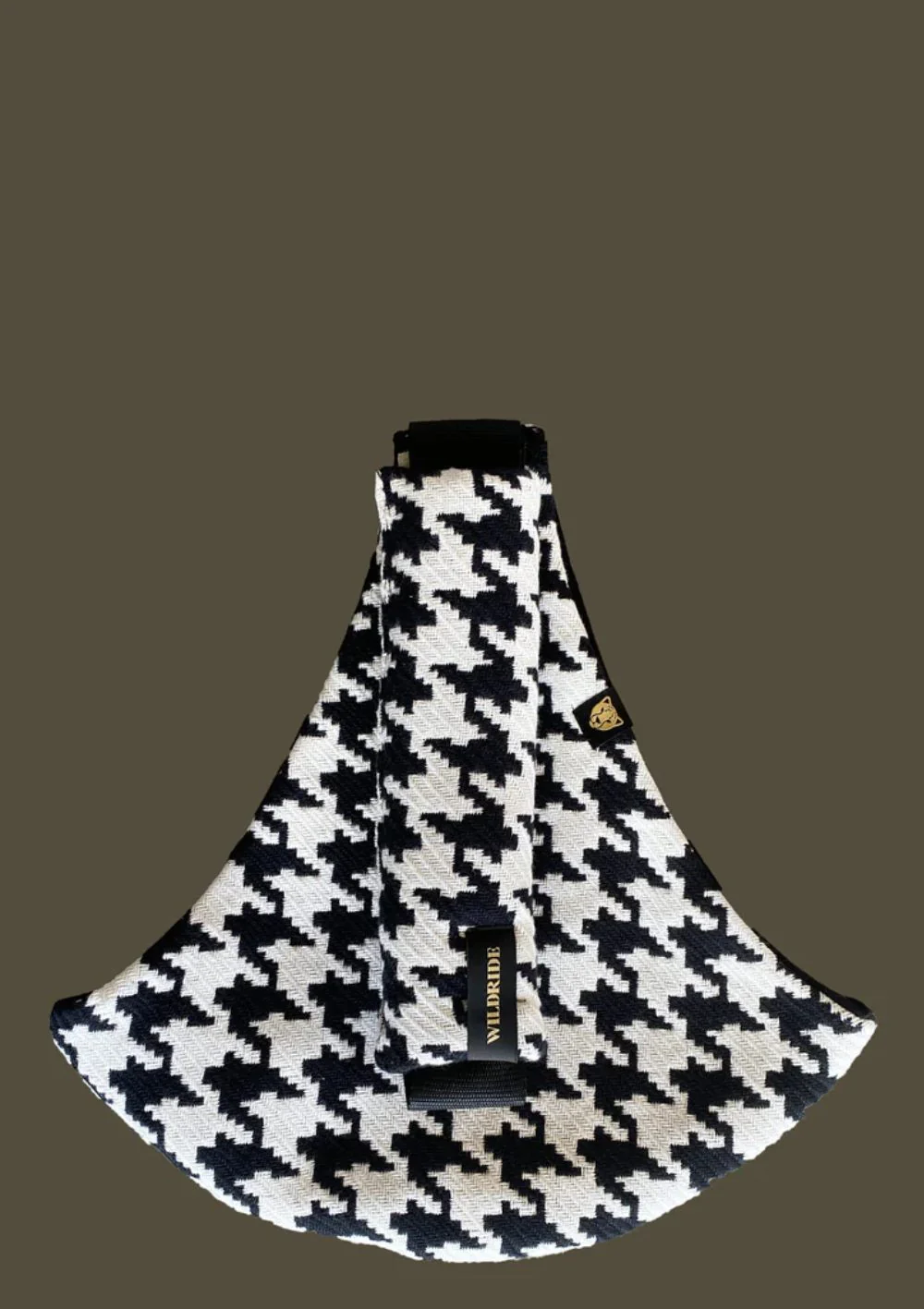 Premium-Kindertragegestell aus Jacquard-Hahnentrittmuster (Modelljahr 2025)