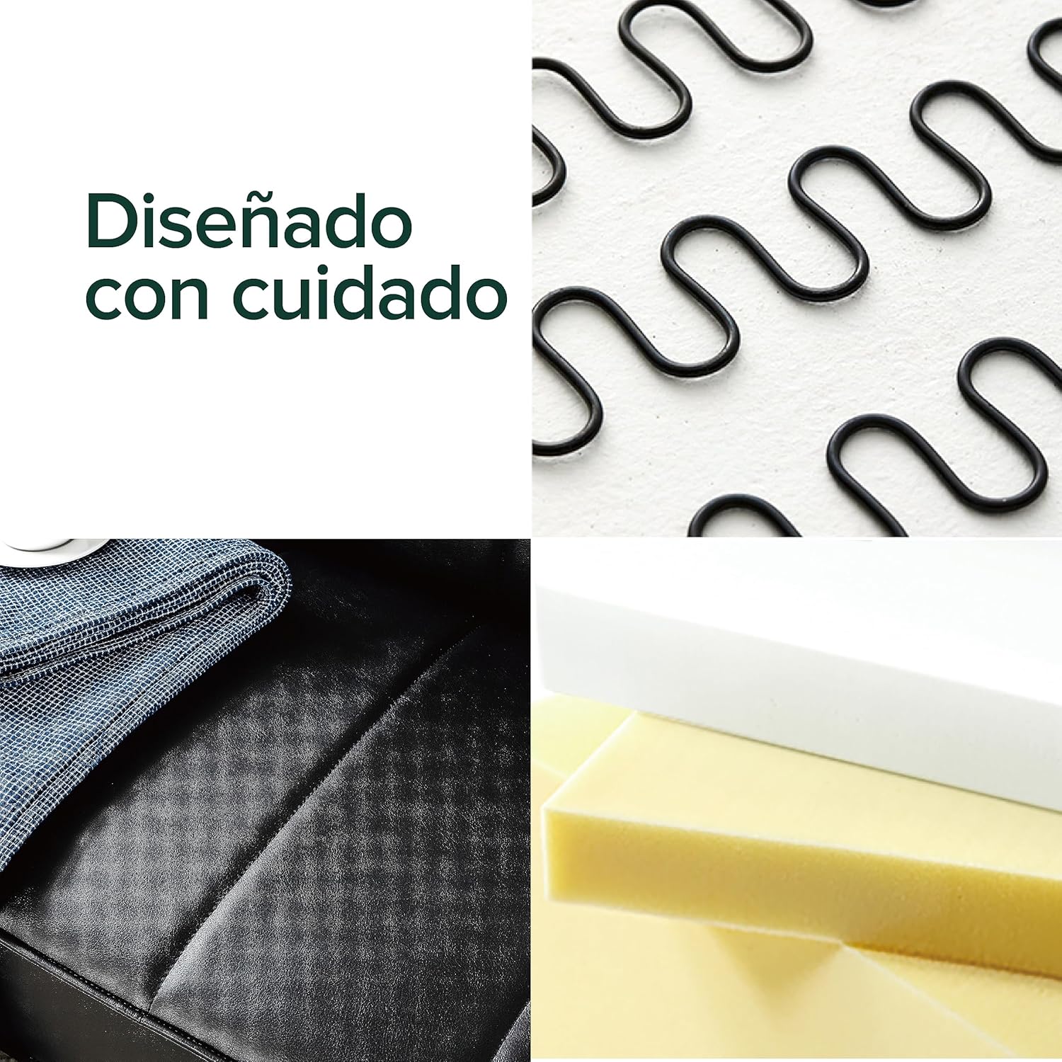 Zinus Quinn Click Clack sovesofa - 2-i-1 foldbar sovesofa - Velegnet til gæsteværelser og små rum - Grå