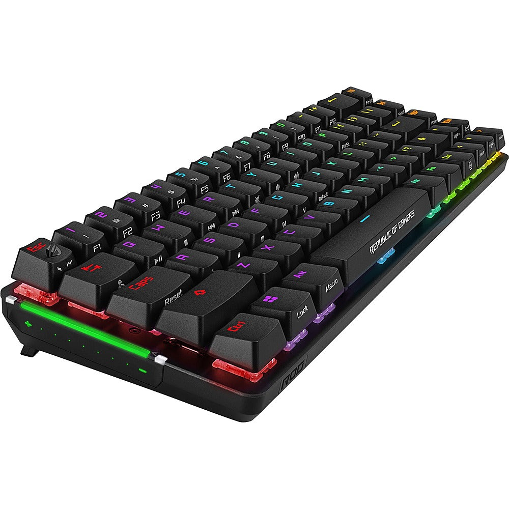 ASUS – Falchion NX Kabellose mechanische Gaming-Tastatur 65% – Schwarz