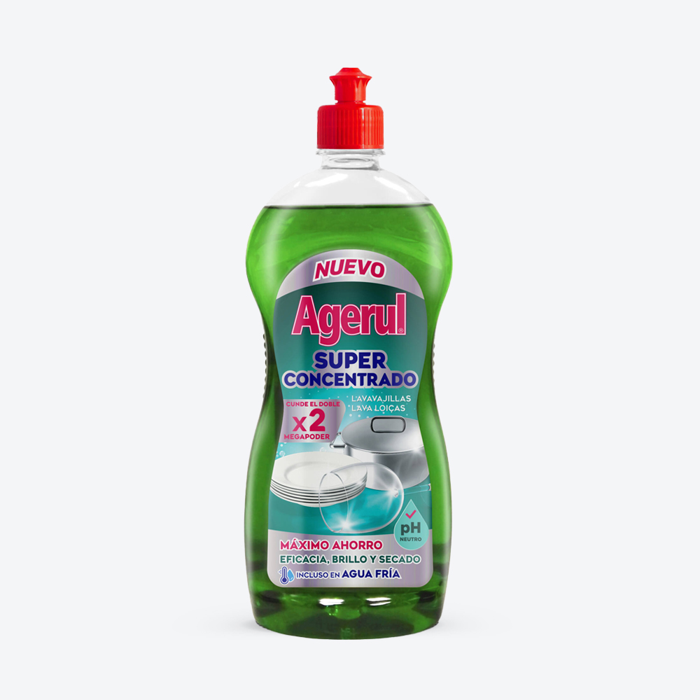 Hochkonzentriertes Geschirrspülmittel