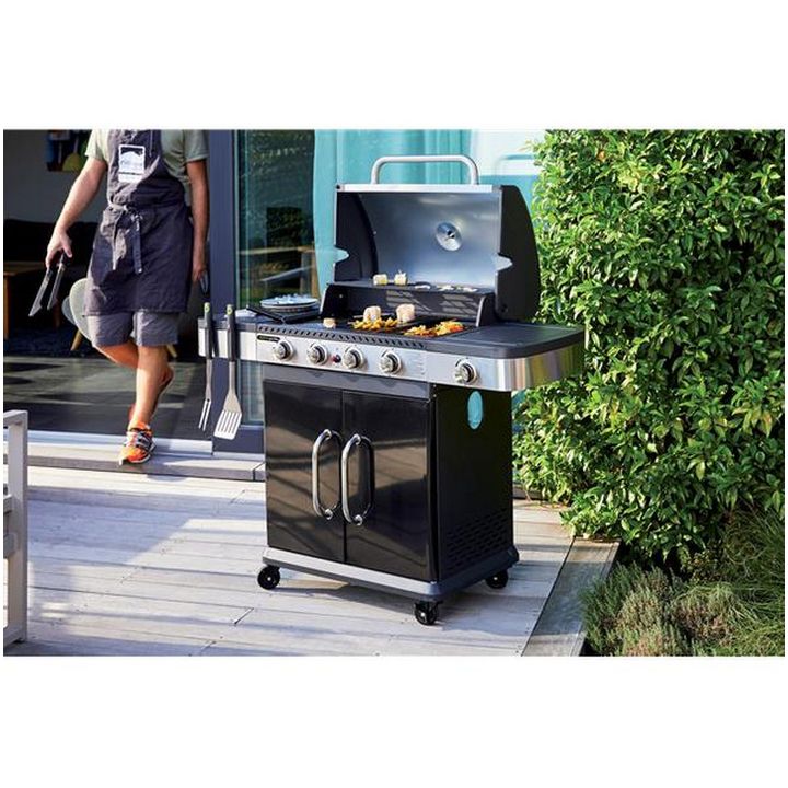 Cook'in Garden Gasgrill auf Beinen, 4 Brenner, 14,5 kW - Am064sbi