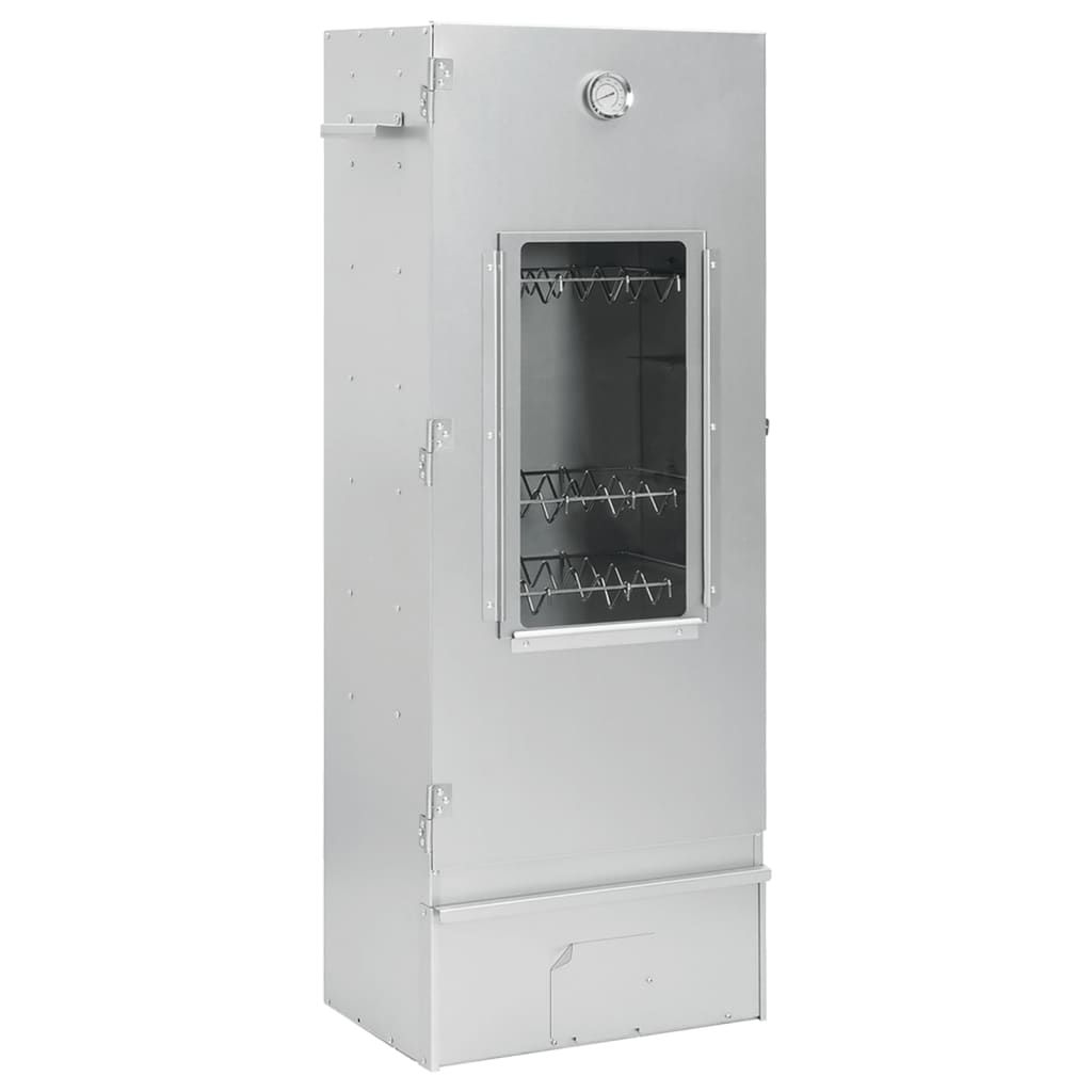 Four fumoir pour barbecue Vidaxl avec générateur de fumée froide en acier galvanisé