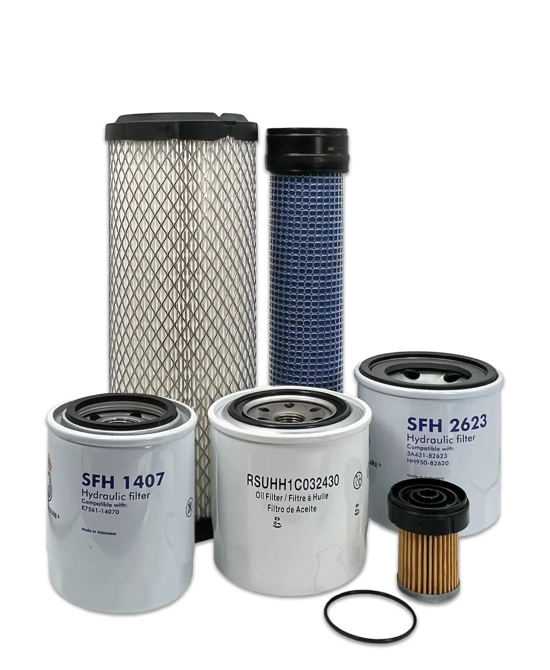 2025 HERO® Vedligeholdelsesfiltersæt til Kubota L2800DHV Traktor