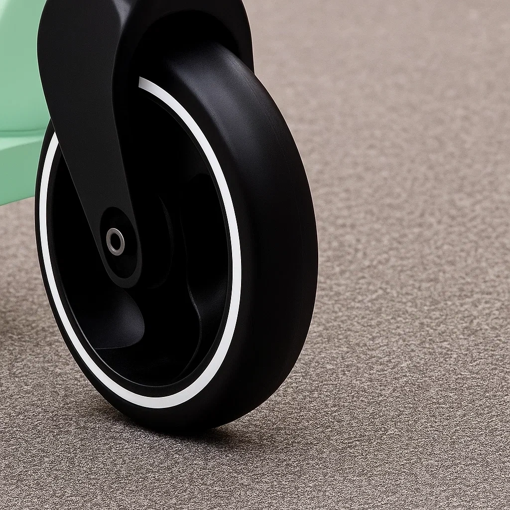 Trottinettes pour enfants vert menthe/noir, adaptées aux enfants de 5 à 10 ans - XYSMszUm57hT