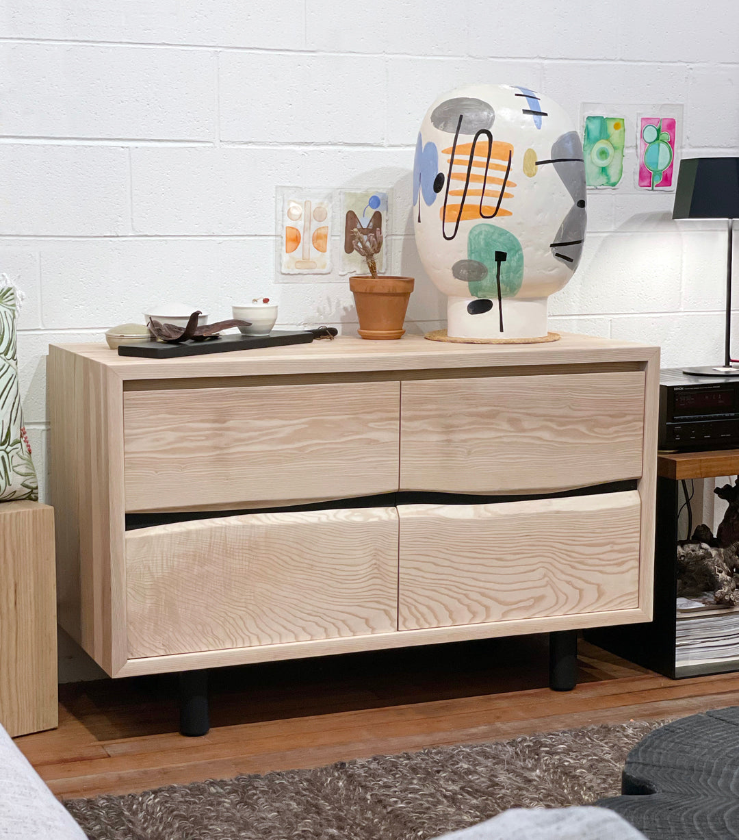 Jupiter Sideboard - White Ash 48