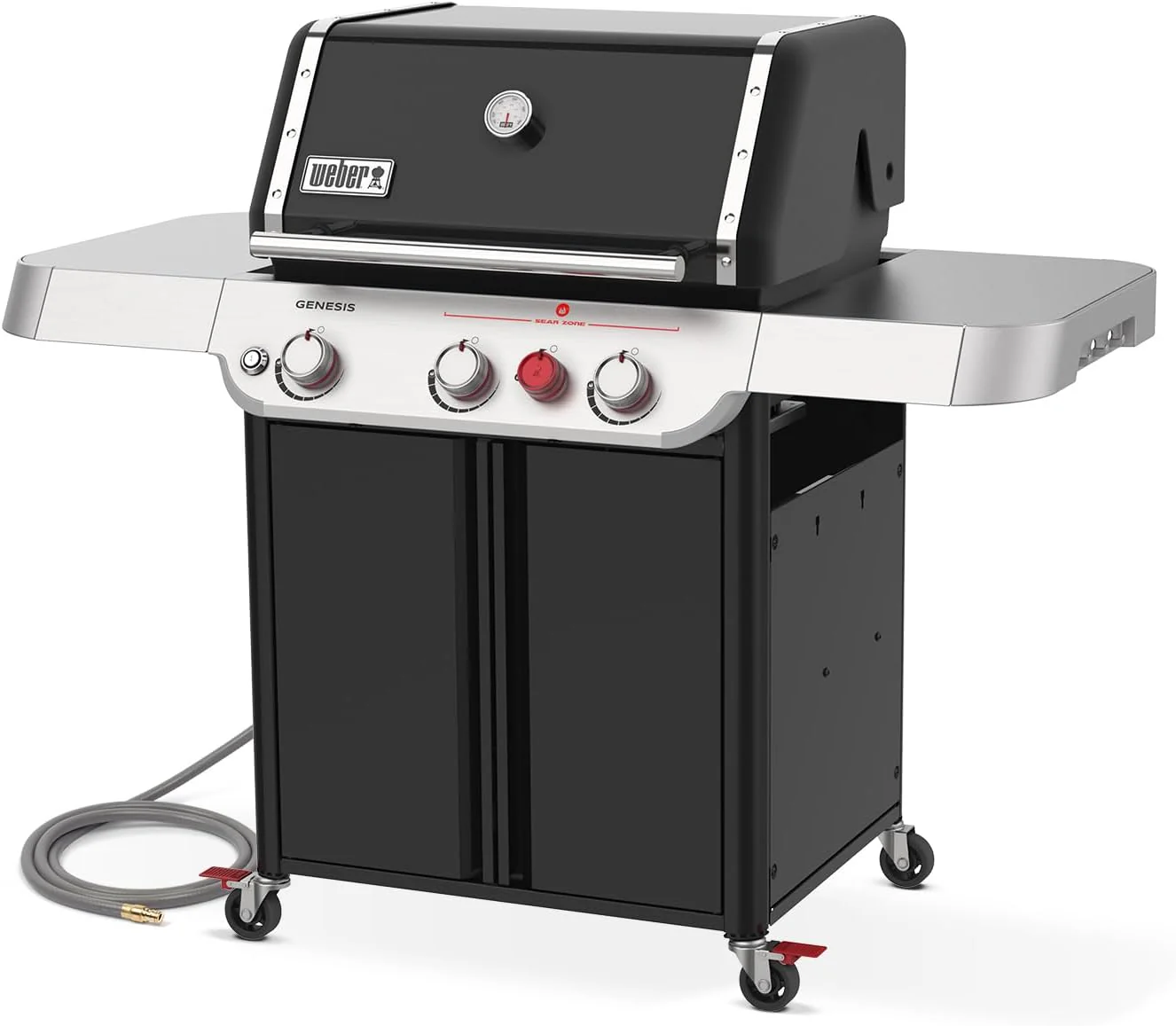 Weber Genesis E-325 Propangasgrill, Baujahr 2025. Farbe: Schwarz.