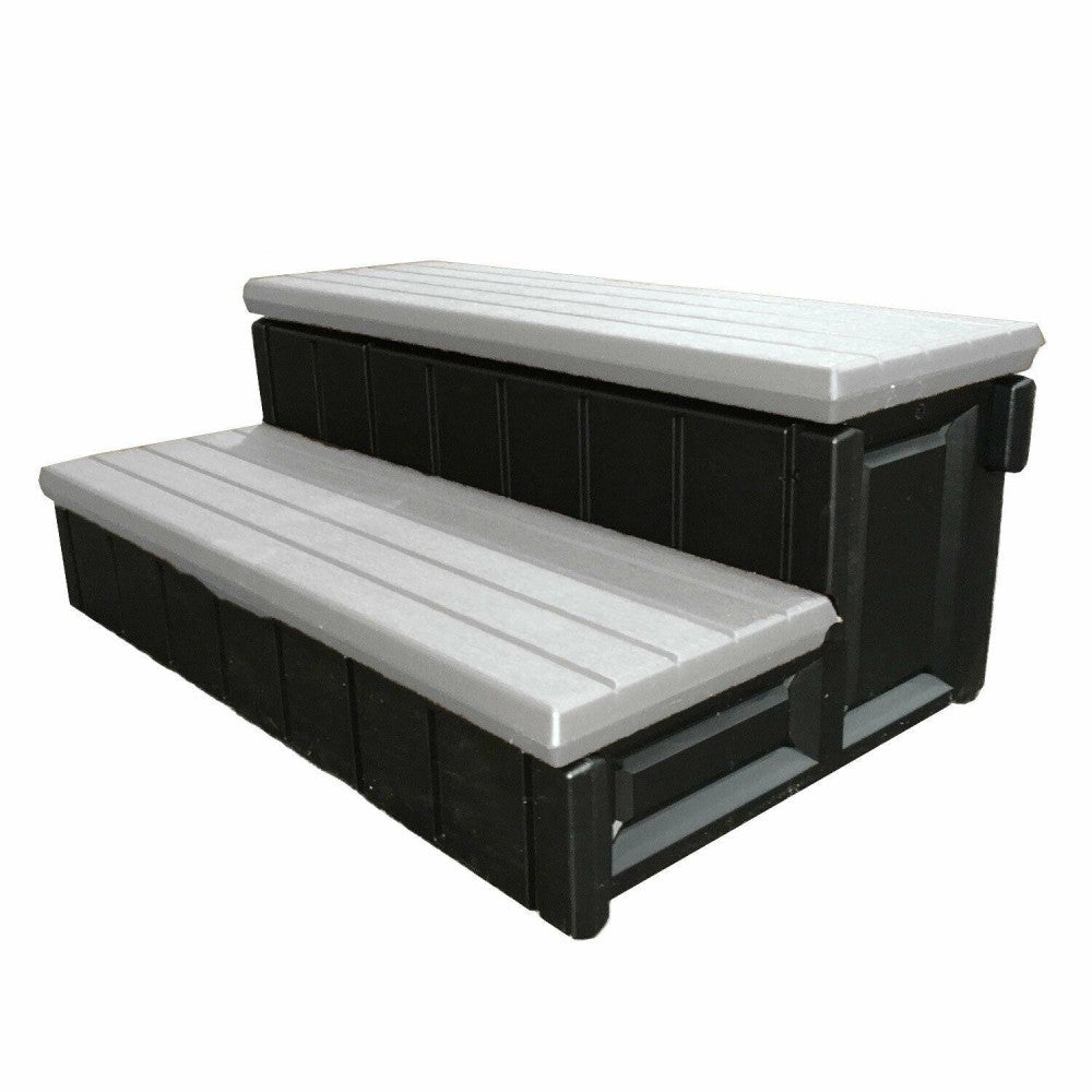 2025 36-tommer terrasse spa/jacuzzi opbevaringstrin og terrasse fritidsaccessories