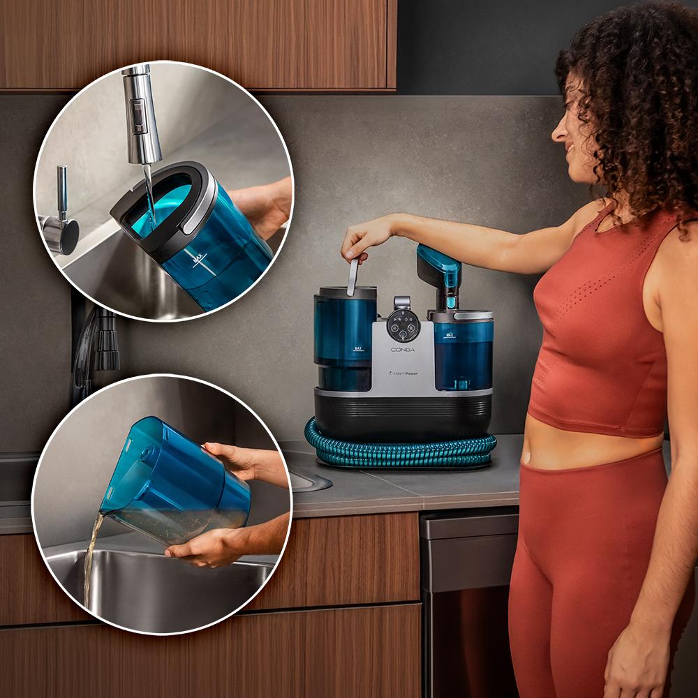 Conga 7000 Teppich- und Fleckenreinigungsdampfgerät XXL